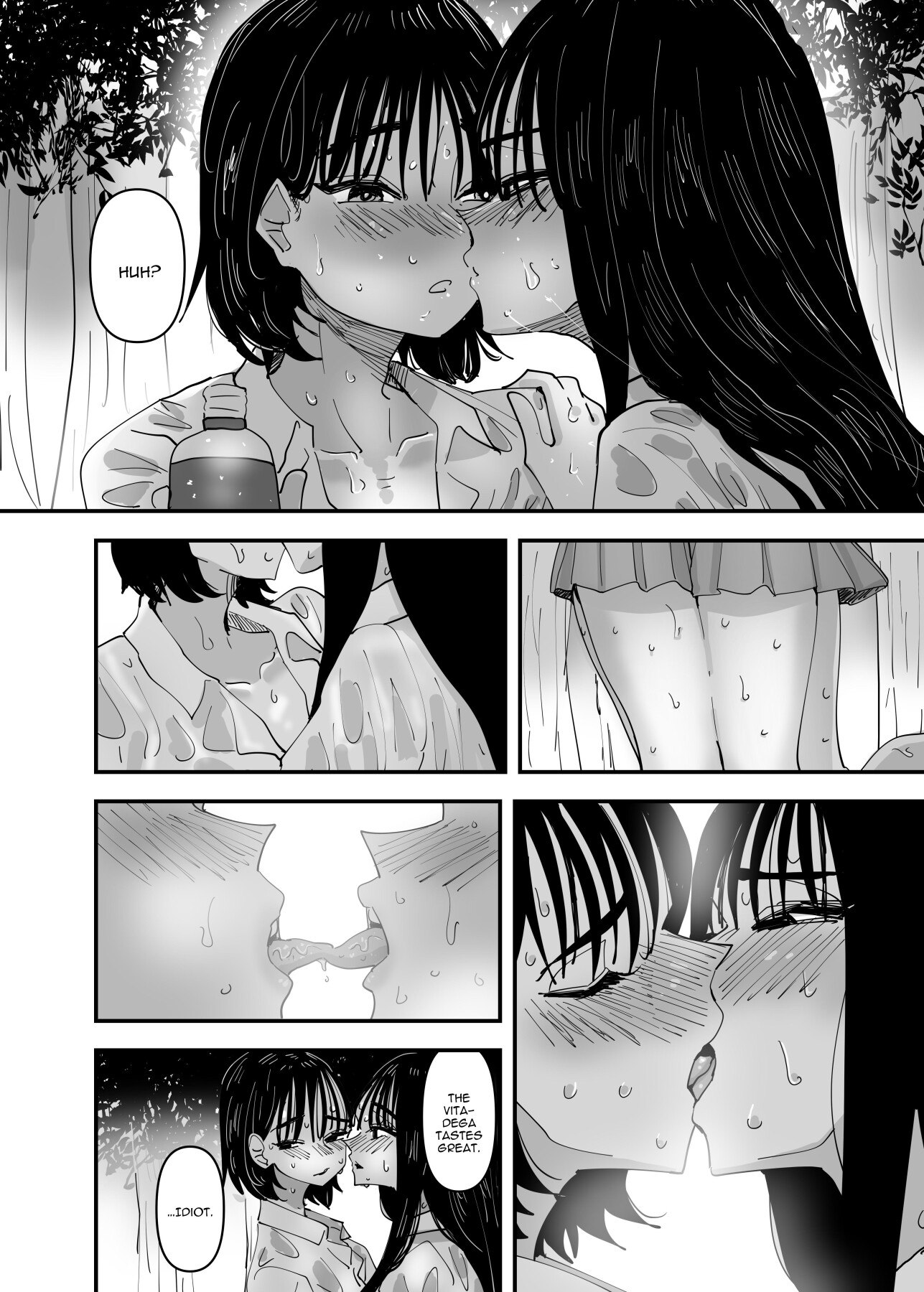 Hentai Manga Comic-Just A Couple JKs Having Sultry Sweaty Sex-Read-5